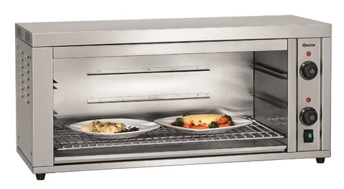 Grill salamandra de dos zonas Bartscher 700-2Z II 400V 100532