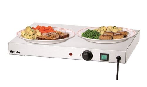 Placa calentadora acero inox. Bartscher WP250 114360