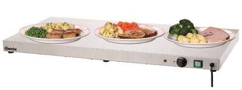 Placa calentadora acero inox. Bartscher WP600 114362