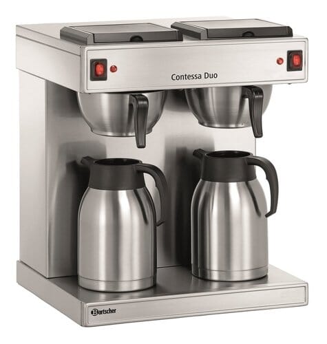 Cafetera jarra termo 2 x 2L Bartscher Contessa Duo 190184