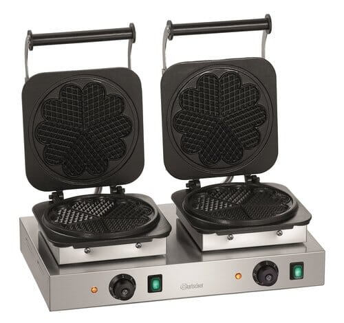 Gofrera "Corazón" doble Bartscher 2HW211 370191