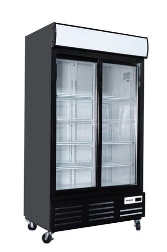 Frigorífico expositor 2 puertas panel iluminado 1000 64791 Bergman