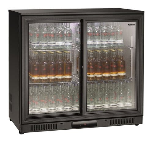 Botellero de barra dos puertas Bartscher 176L 700122