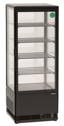 Vitrina refrigerada Bartscher 98L negra 700398G