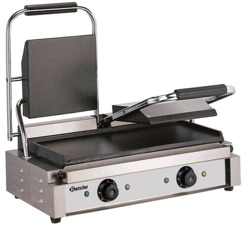 Parrilla contacto lisa doble Bartscher 3600 2G A150672