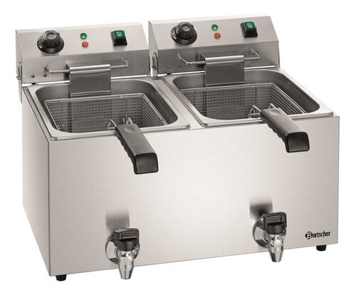 Freidora "SNACK IV Plus" Bartscher 2 x 9L A162824E