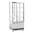 Vitrina frigorífica puerta curva Polar 86 L blanca CB507