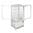 Vitrina frigorífica puerta curva Polar 86 L blanca CB507