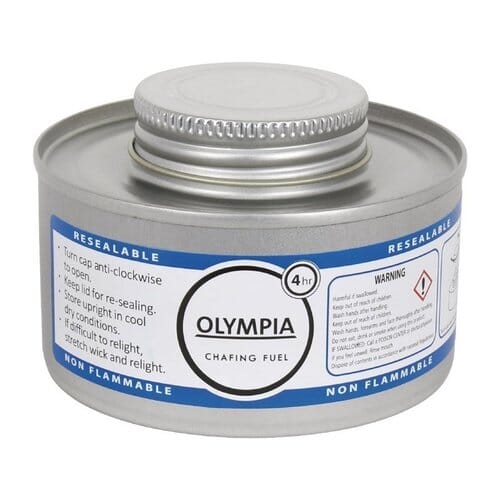 Combustible liquido para chafing 12 x 4 horas Olympia CB734
