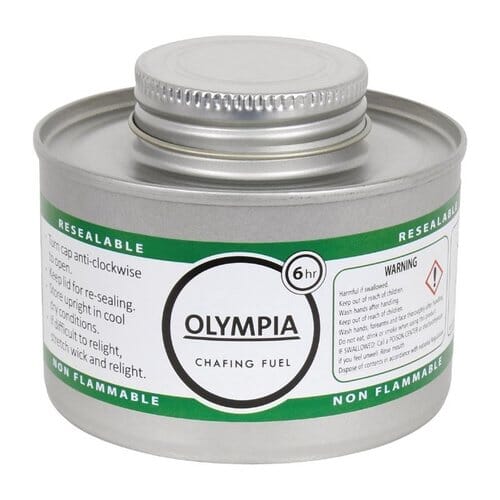 Combustible liquido para chafing 12 x 6 horas Olympia CB735