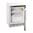 Congelador bajo mostrador acero inox. Polar 140L CD081