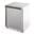Congelador bajo mostrador acero inox. Polar 140L CD081
