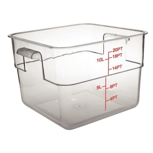 Contenedor de almacenamiento policarbonato Vogue 10 litros CF024