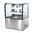 Vitrina expositora Deli frontal curvado 915mm Polar CG841