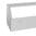 Soporte rectangular cubetas GN Vogue CP542