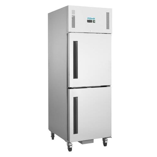 Frigorífico Polar GN 1 puerta doble acero inox. 600L CW193