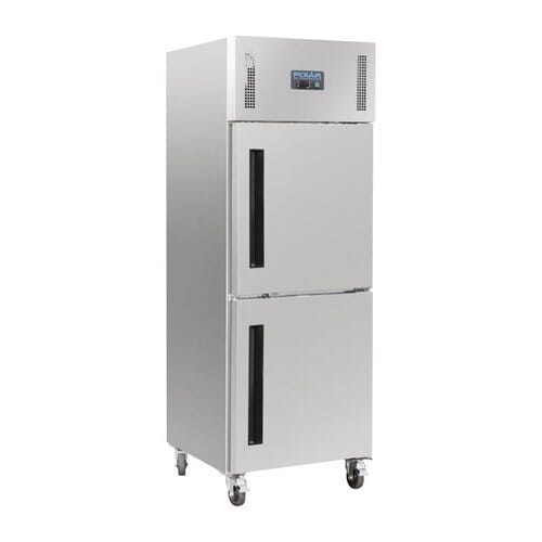 Congelador Polar 1 puerta doble acero inox. 600L CW194