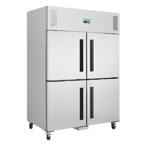 Frigorífico Polar 2 puertas dobles acero inox. 1200L CW195