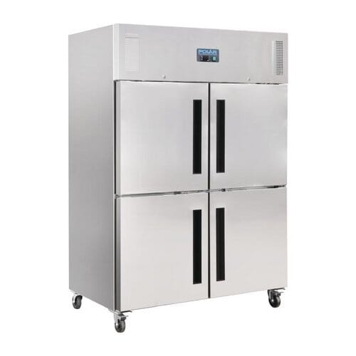 Congelador Polar 2 puertas dobles acero inox. 1200L CW196