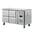 Mesa refrigerada 4 cajones Polar con ruedas 314L DA547