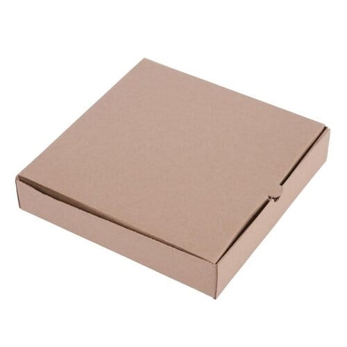 Caja pizza Fiesta Green kraft 23cm 100uds. DC723