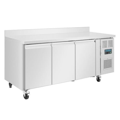 Mesa de congelación con peto 3 puertas Polar 417L DL917