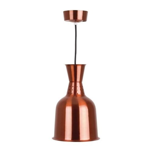 Lámpara calentadora platos Buffalo cobre DR755