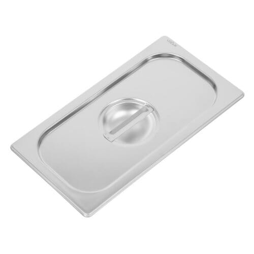Tapa acero inox. uso intensivo Vogue GN1/3 DW457