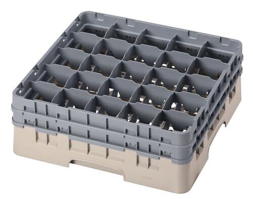 Bandeja lavavajillas 25 compartimentos 133mm Cambro DW555