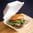 Envase compostable hamburguesa 152mm Vegware DW625