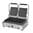 Plancha sandwichera doble estriada Buffalo DY994