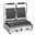 Plancha sandwichera doble plana Buffalo DY998