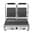 Plancha sandwichera doble plana Buffalo DY998