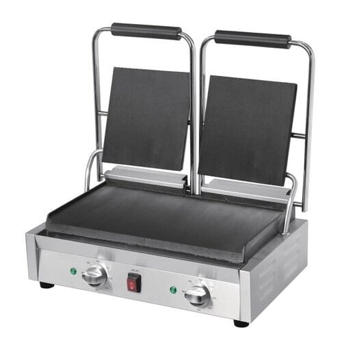 Plancha sandwichera doble plana Buffalo DY998