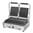 Plancha sandwichera doble plana Buffalo DY998
