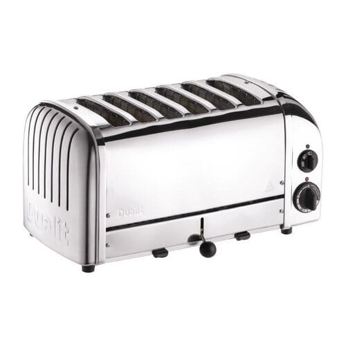 Tostadora Dualit 6 ranuras acero inox. E972