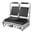 Plancha sandwichera doble mitad plana temp. Buffalo FC386