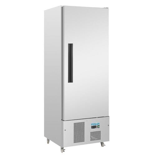 Frigorífico Polar Slimline acero inox 1 puerta 440L G590