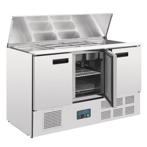 Mesa de preparación refrigerada Polar 368L G607