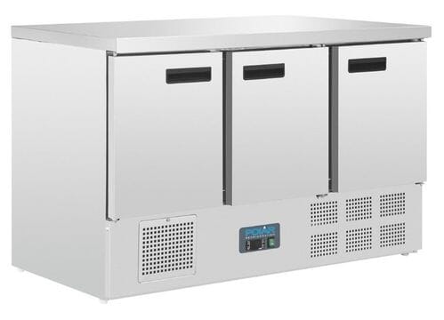 Mesa refrigerada 3 puertas Polar 368L G622