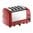 Tostadora Dualit 4 ranuras roja GD394