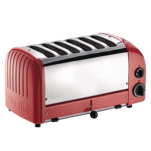 Tostadora Dualit 6 ranuras roja GD395