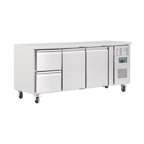 Mesa refrigerada 2 puertas 2 cajones Polar 417L GD874