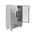 Congelador Slimline acero inox. 2 puertas 960L Polar GD880