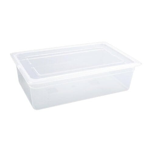 Cubetas de polipropileno Vogue GN 1/1 150mm GJ512