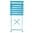 Silla de acero plegable Bolero azul (2 uds.) GK982