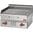 Plancha a gas profesional cromo Gastro M 600 x 600mm li/es GN026