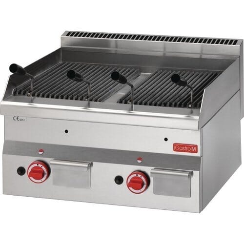 Barbacoa roca volcánica a gas Gastro-M 60/60GRL GN028