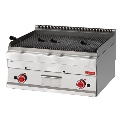 Barbacoa roca volcánica a gas Gastro-M 65/70GRL GN062
