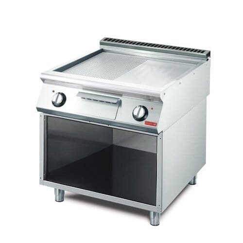 Plancha profesional cromo Gastro M 800 x 700 li/es GN104